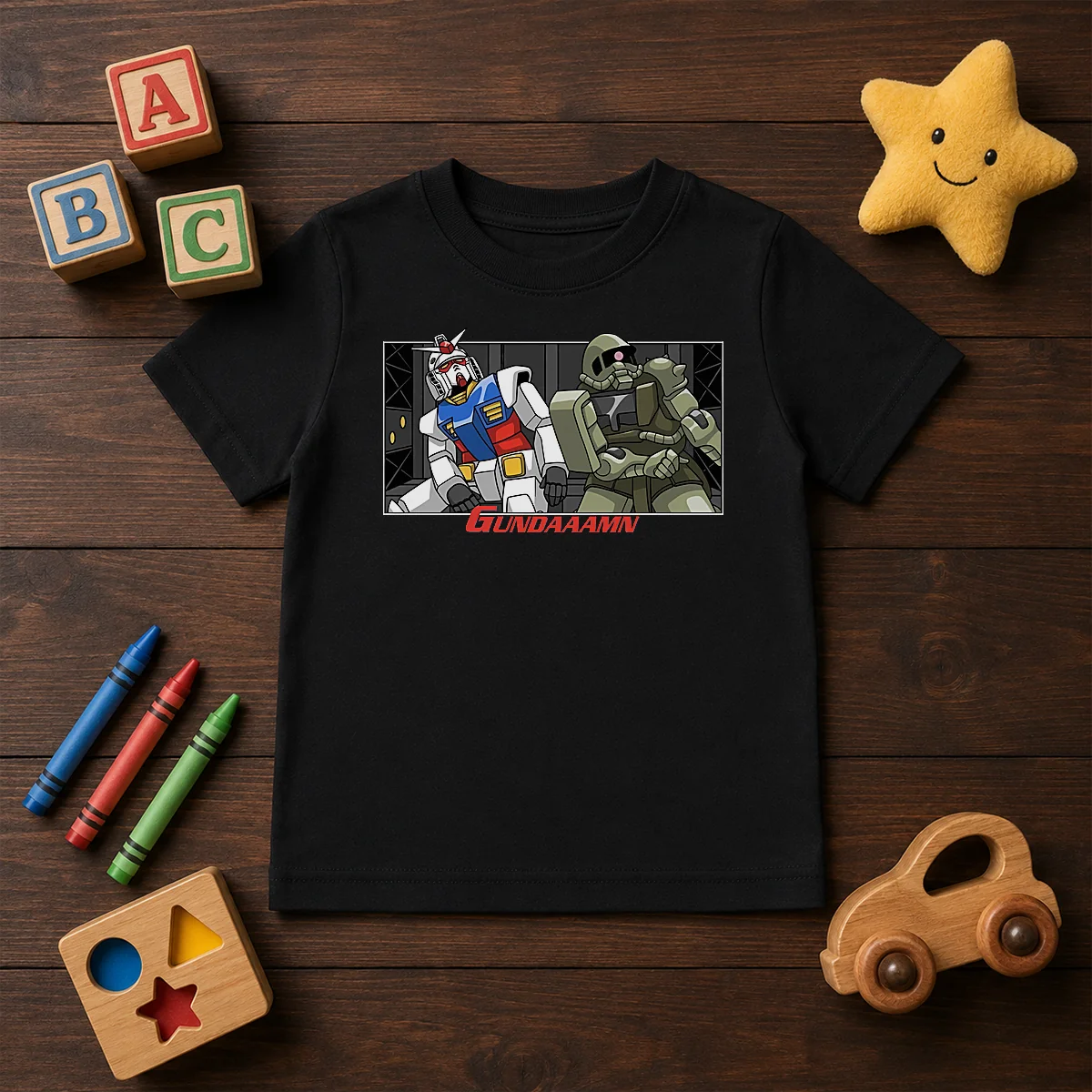 Hot Gundaaamn Gundam Damn Meme Shirt - Image 9