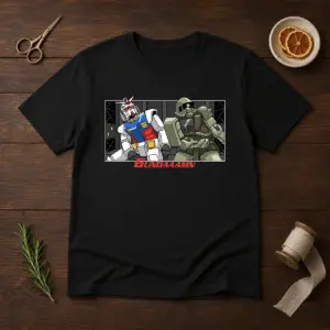 Hot Gundaaamn Gundam Damn Meme Shirt