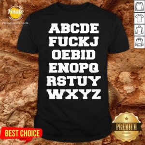 Official Joe Biden Alphabet Shirt