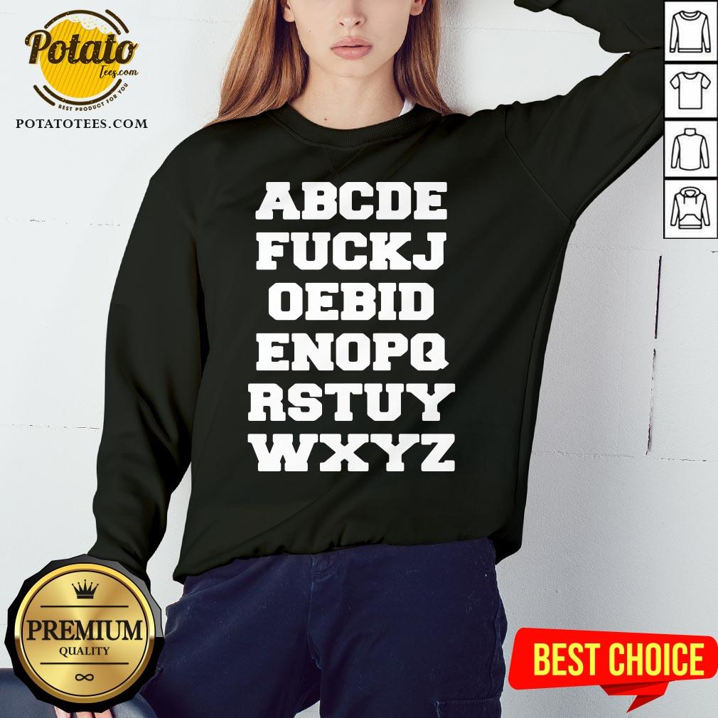 Official Joe Biden Alphabet Shirt - Image 4