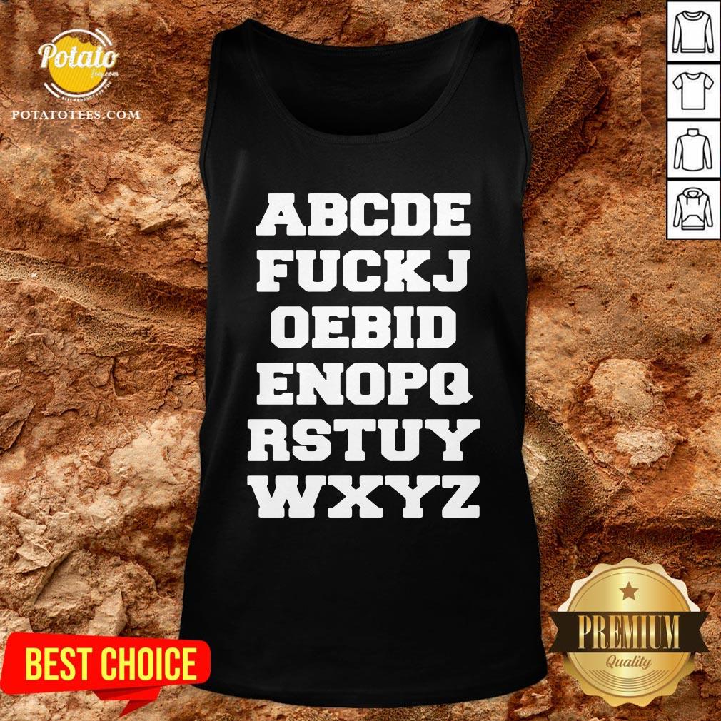 Official Joe Biden Alphabet Shirt - Image 3