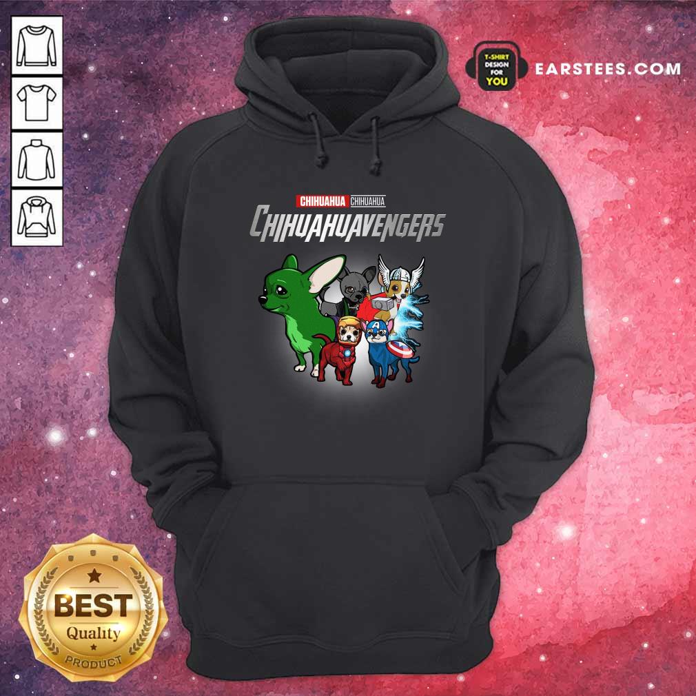 Nice Chihuahua Marvel Avengers Chihuahuavengers Shirt - Image 2