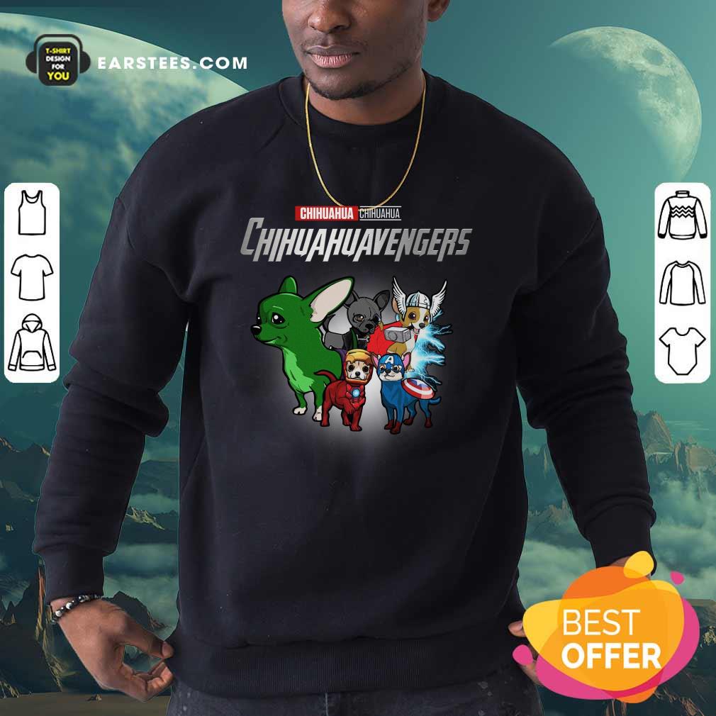 Nice Chihuahua Marvel Avengers Chihuahuavengers Shirt - Image 5