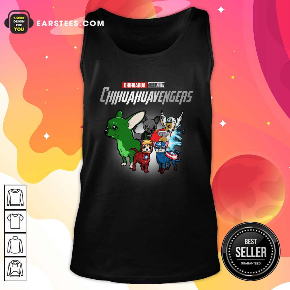 Nice Chihuahua Marvel Avengers Chihuahuavengers Shirt - Image 4