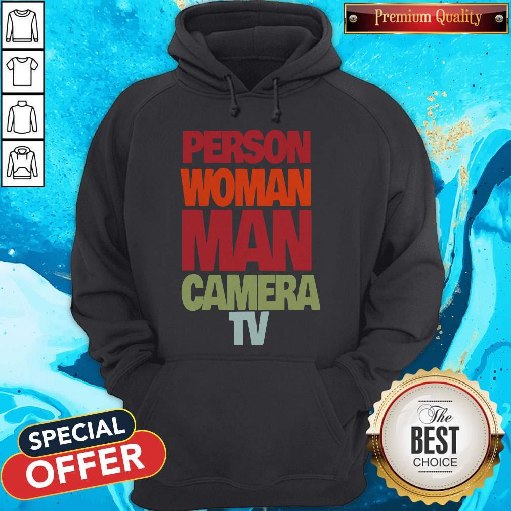 Vintage Person Woman Man Camera TV Shirt Go Vote Shirt Person Woman Man Shirt Camera Tv Shirt Man Camera Tv Shirt Person Woman Shirt - Image 5