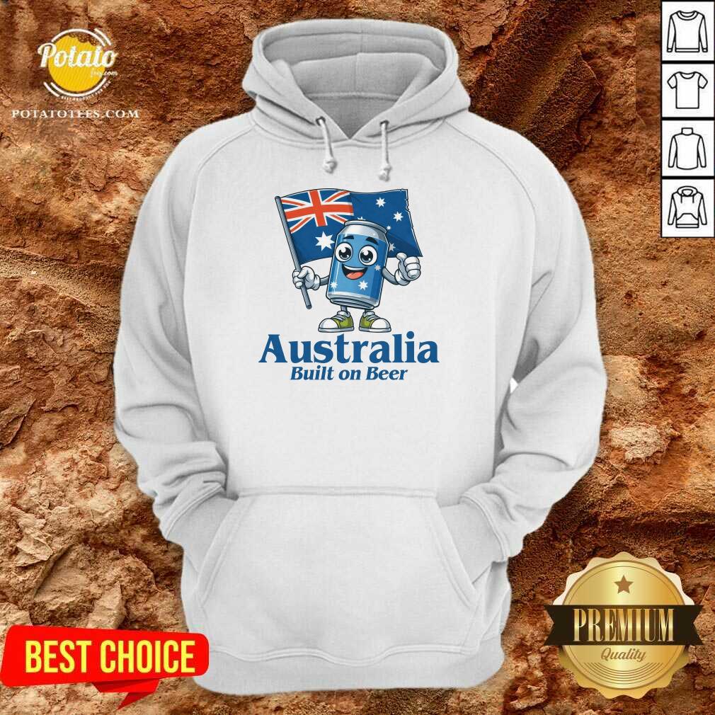 Australia Built On Beer T-Shirt - Image 5