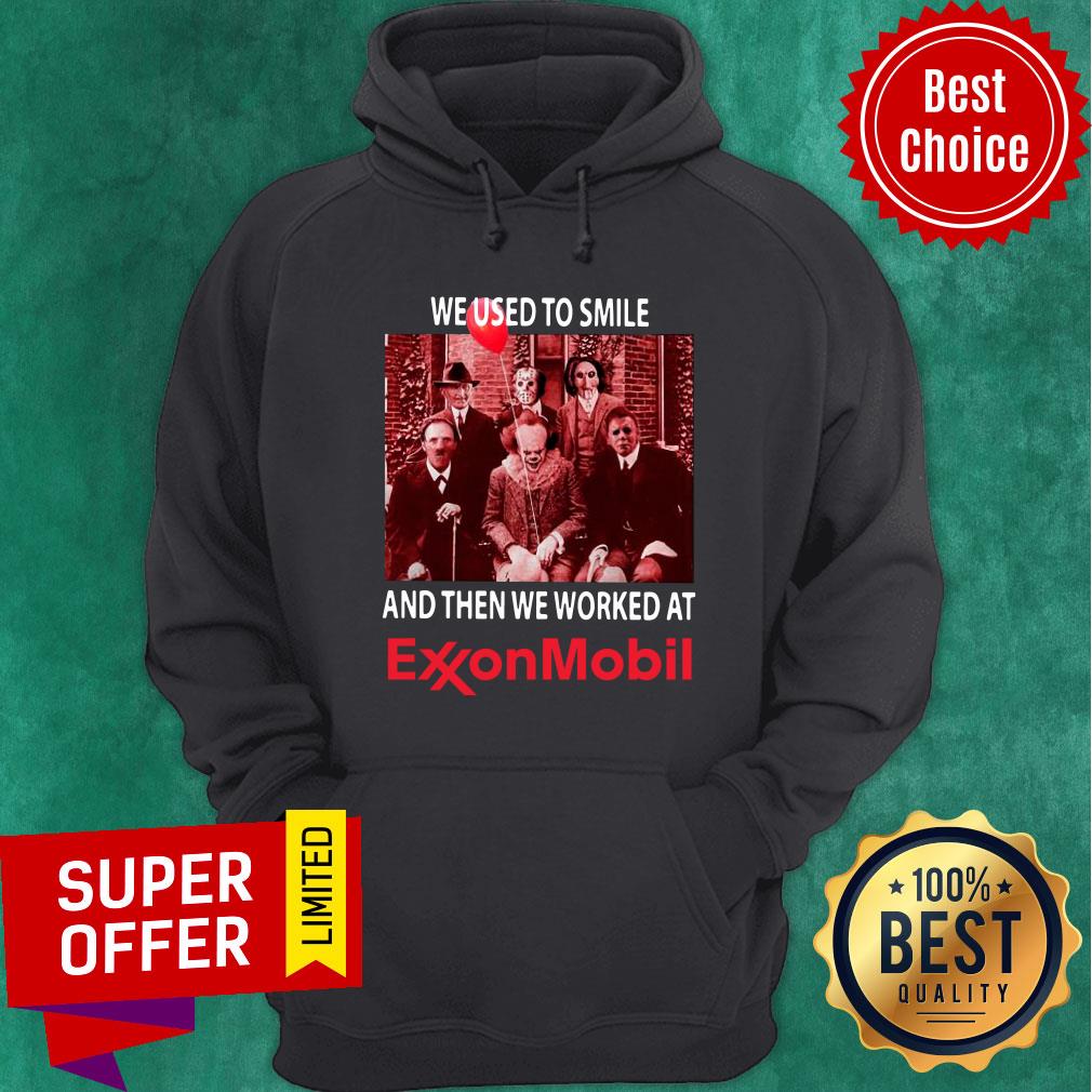 Horror Characters We Used To Smile And Then We Worked At ExxonMobil Shirt - Image 2