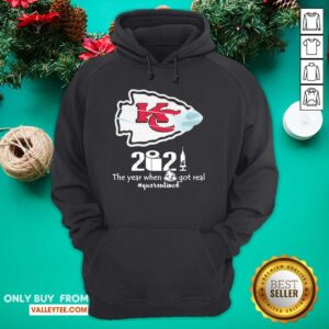 Alternative view of Top Kansas City Chiefs Face Mask 2021 The Year When Shit Got Real Quarantined Shirt