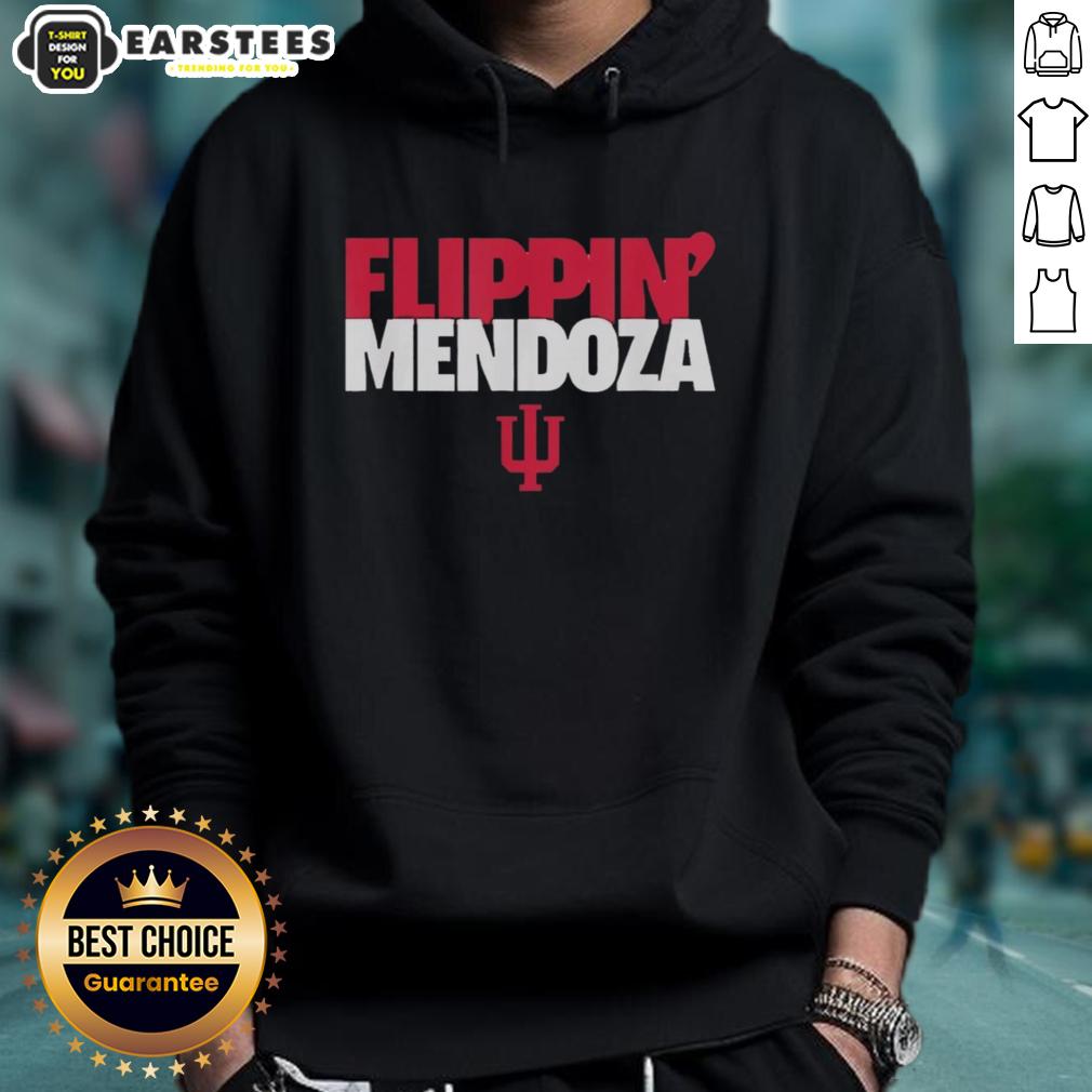 Premium Fernando Flippin' Mendoza Indiana Hoosiers Football T-Shirt - Image 2