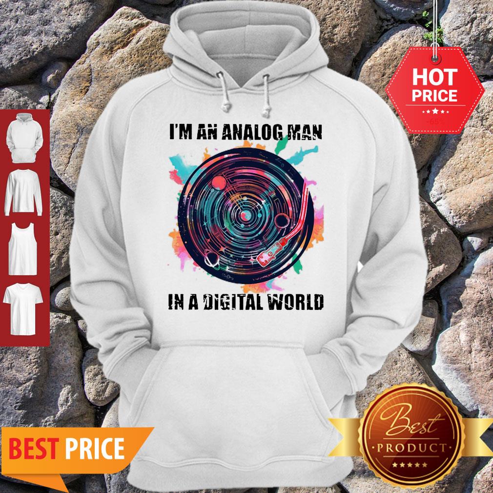 Nice I’m An Analog Man In A Digital World GX 625 Colors Shirt - Image 2