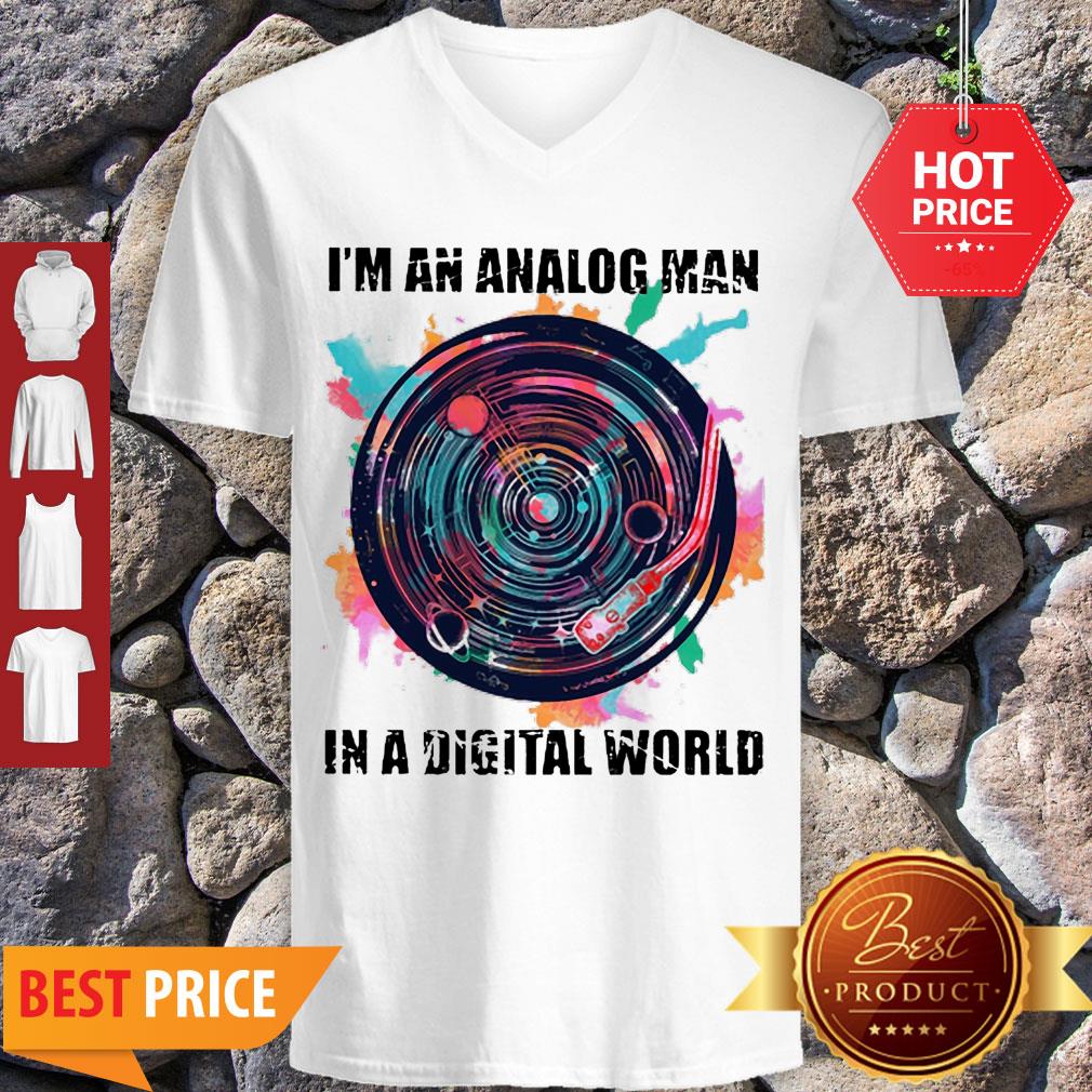 Nice I’m An Analog Man In A Digital World GX 625 Colors Shirt - Image 5