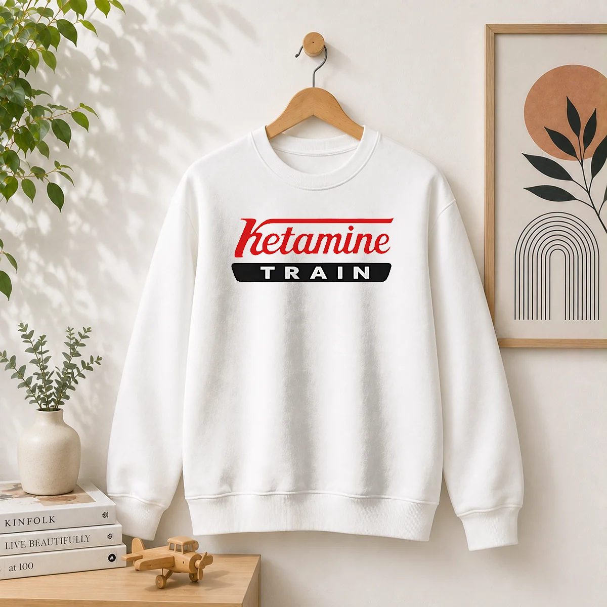 Official Ketamine Train Parody Logo Shirt - Image 5