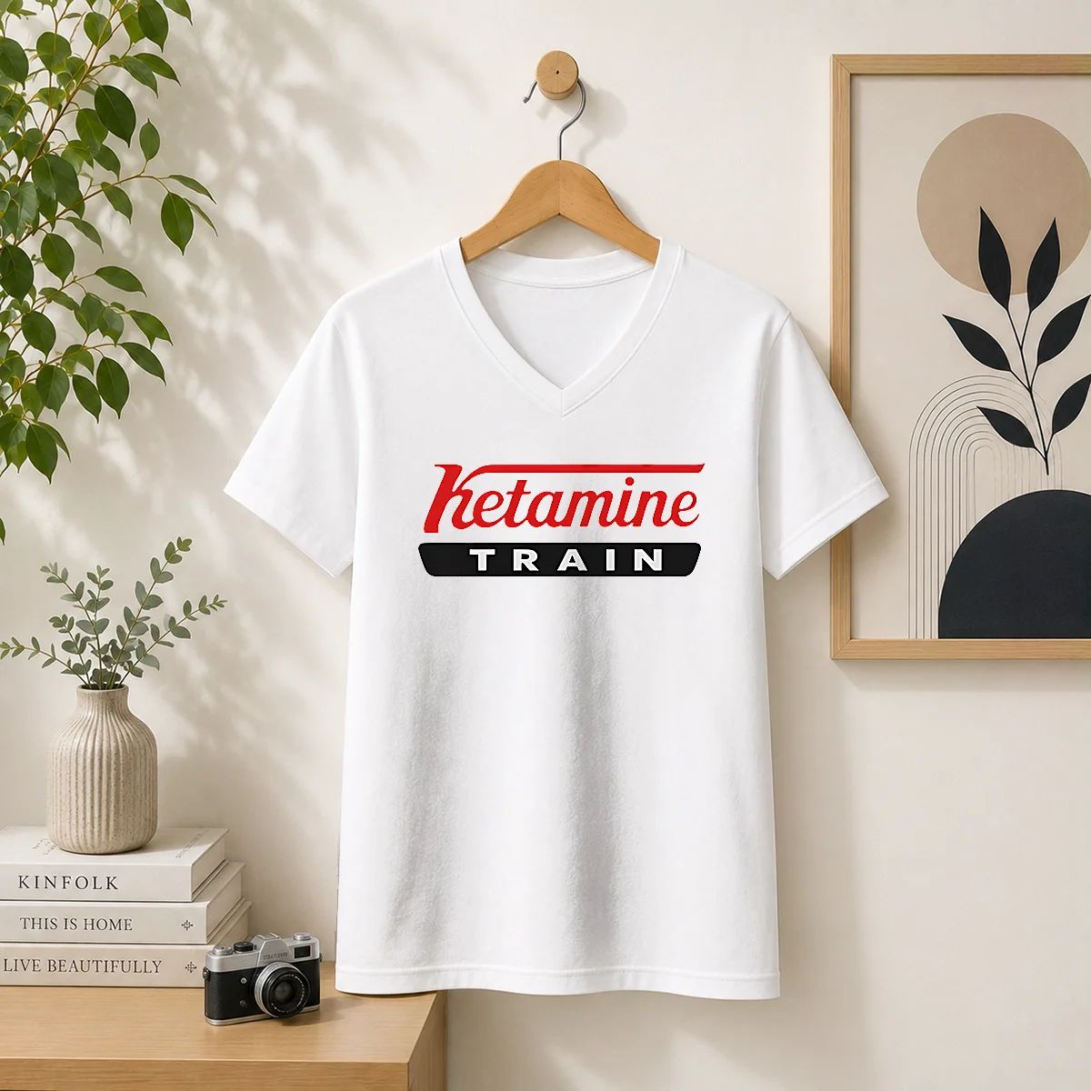 Official Ketamine Train Parody Logo Shirt - Image 7