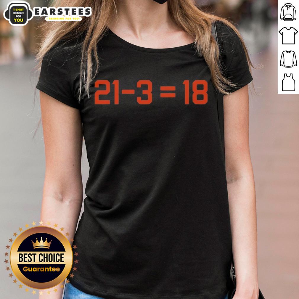 Good Caleb Williams 21-3 = 18 T-Shirt - Image 3