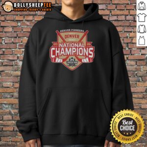 Alternative view of Hot Denver Pioneers 2026 NCAA Ice Hockey National Champions T-Shirt