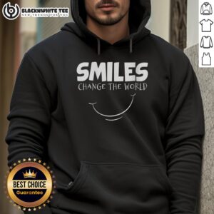 Alternative view of Nice Smiles Change The World T-Shirt