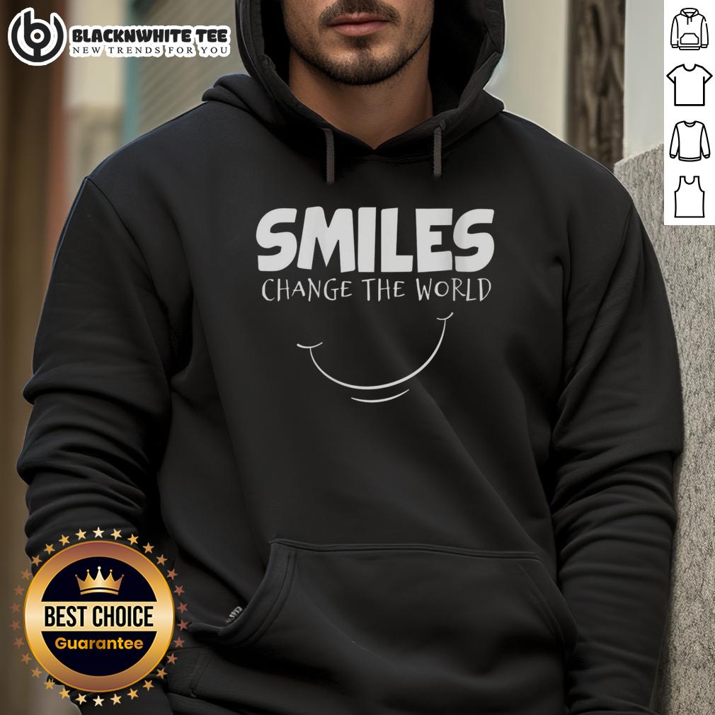 Nice Smiles Change The World T-Shirt - Image 2