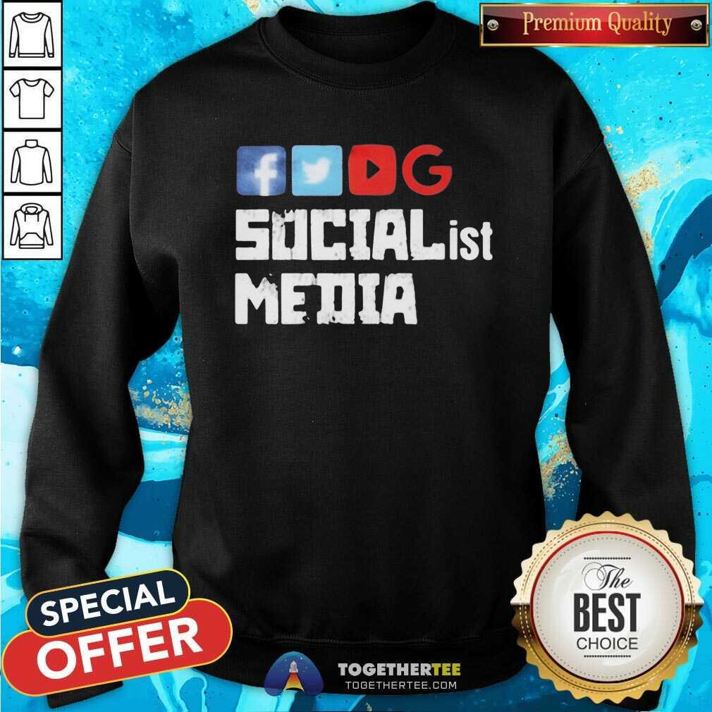 Happy Socialist Media Shirt - Image 5