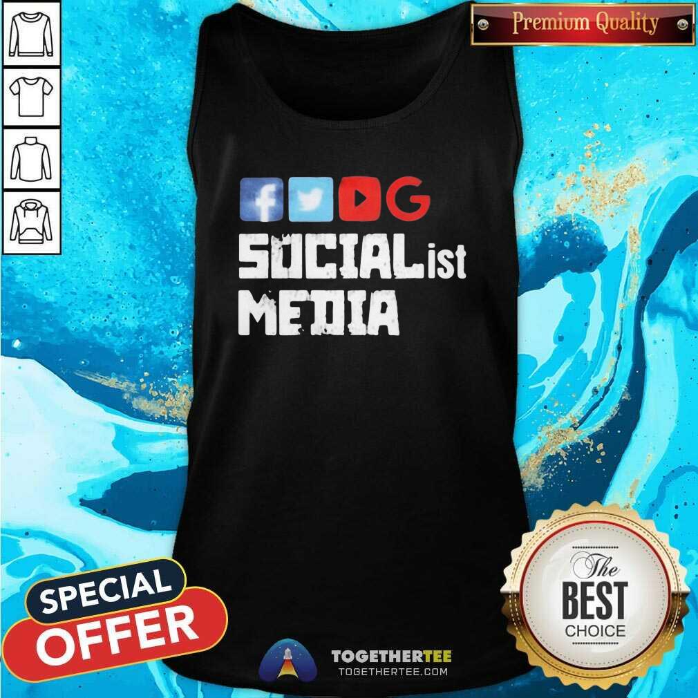 Happy Socialist Media Shirt - Image 4