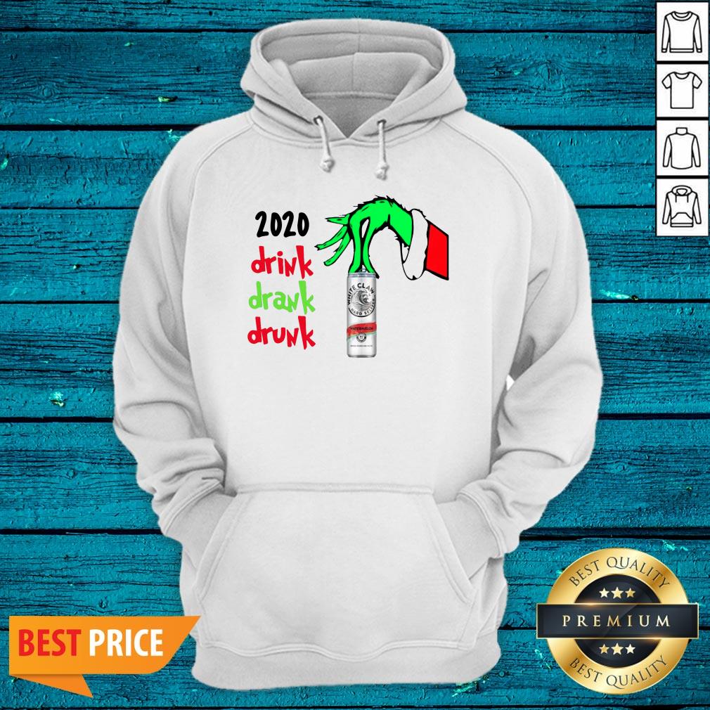 Super Nice 2020 Drink Drank Drunk Christmas Shirt - Image 3