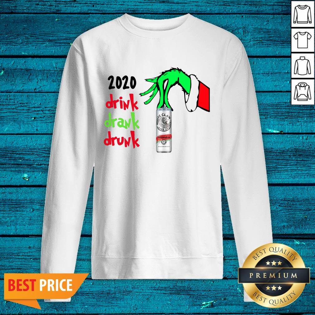 Super Nice 2020 Drink Drank Drunk Christmas Shirt - Image 2