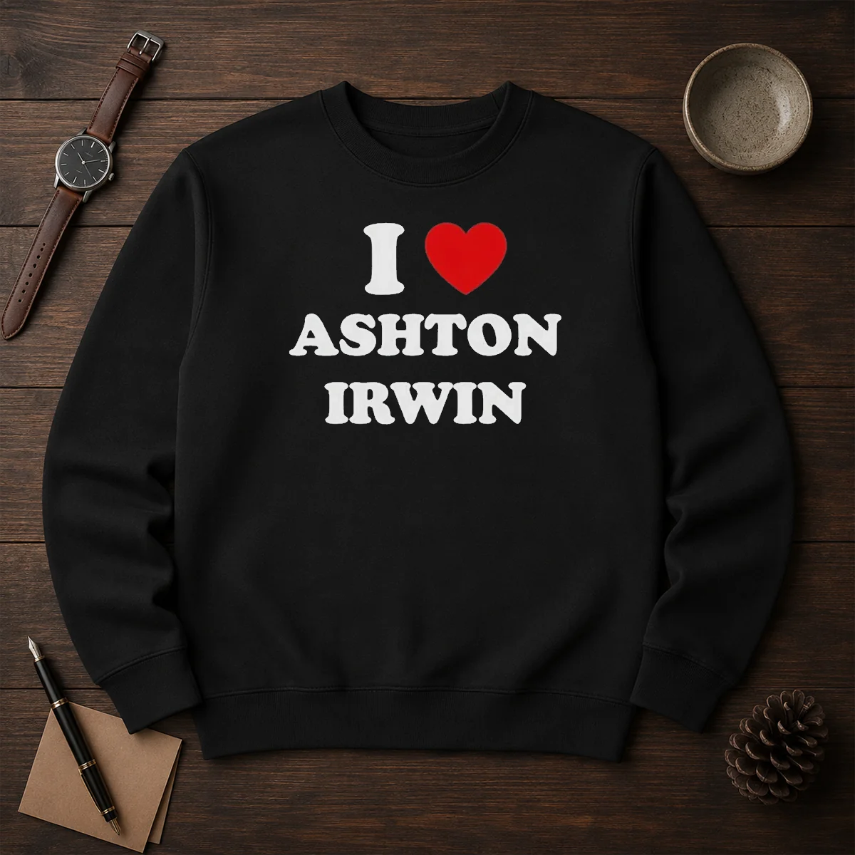 Top I Love Ashton Irwin Shirt - Image 7
