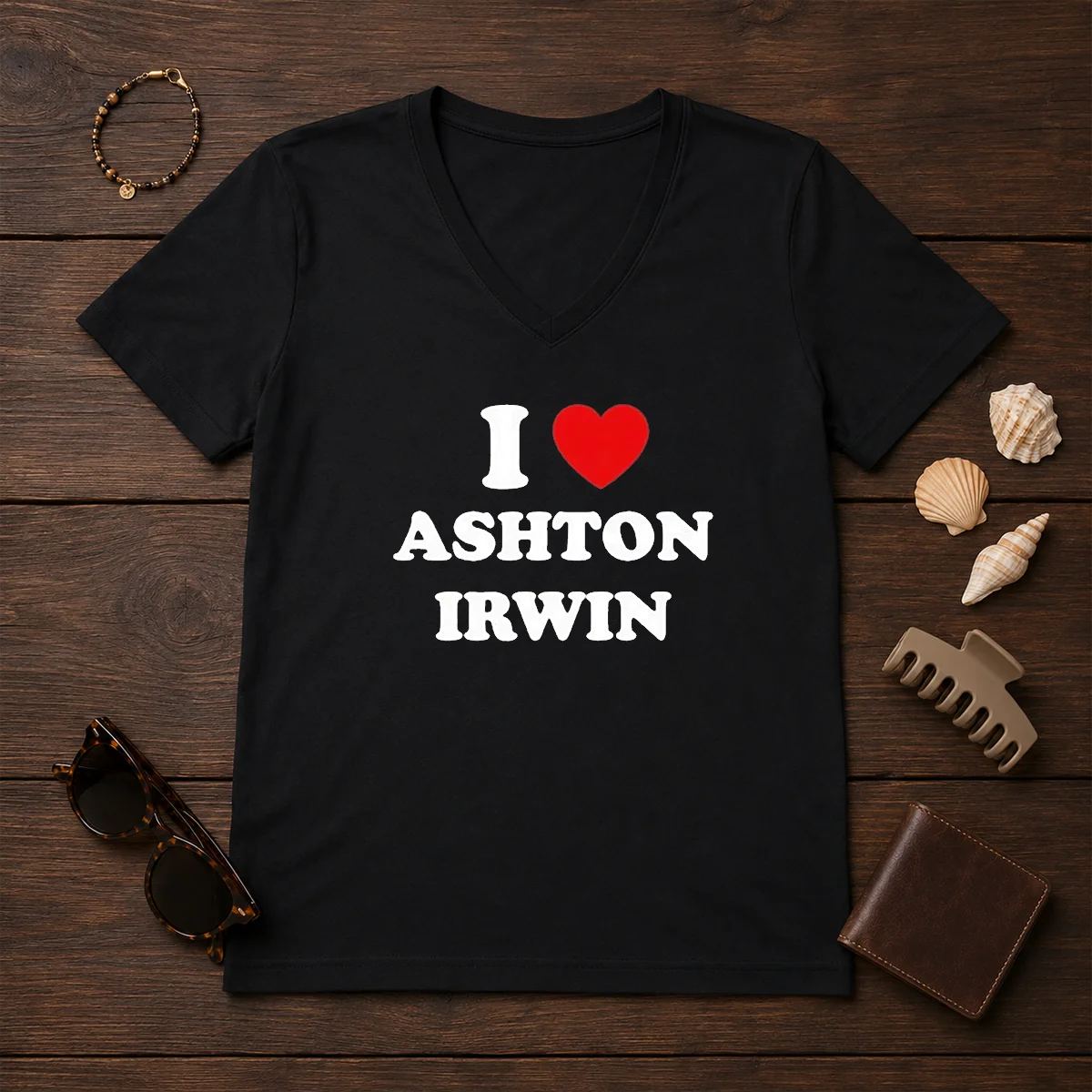 Top I Love Ashton Irwin Shirt - Image 2