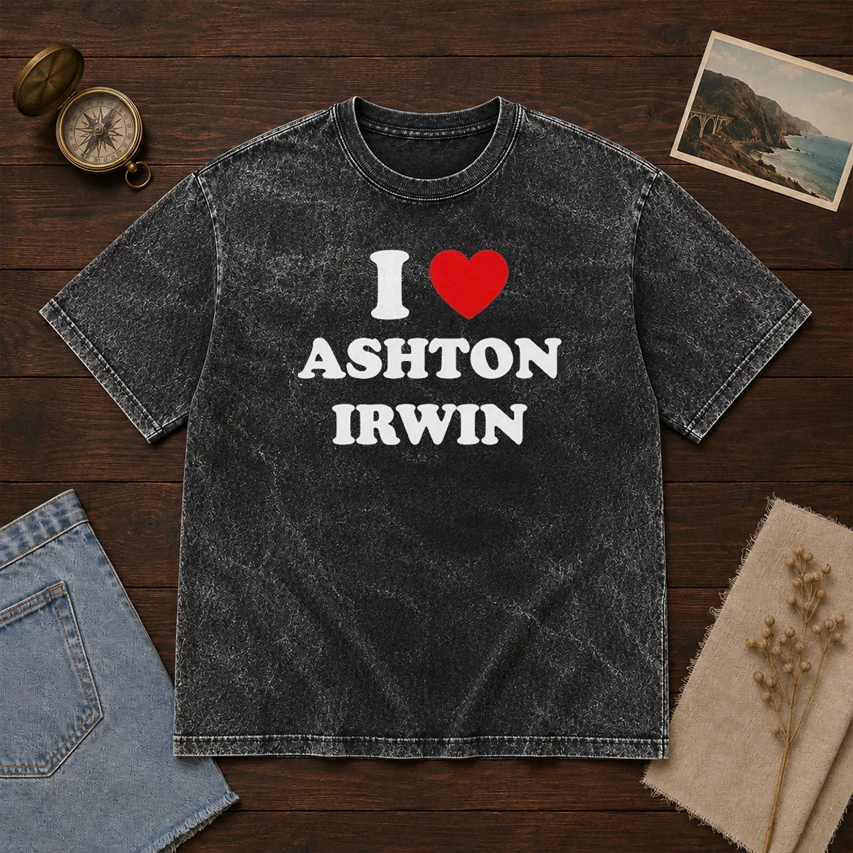 Top I Love Ashton Irwin Shirt - Image 8