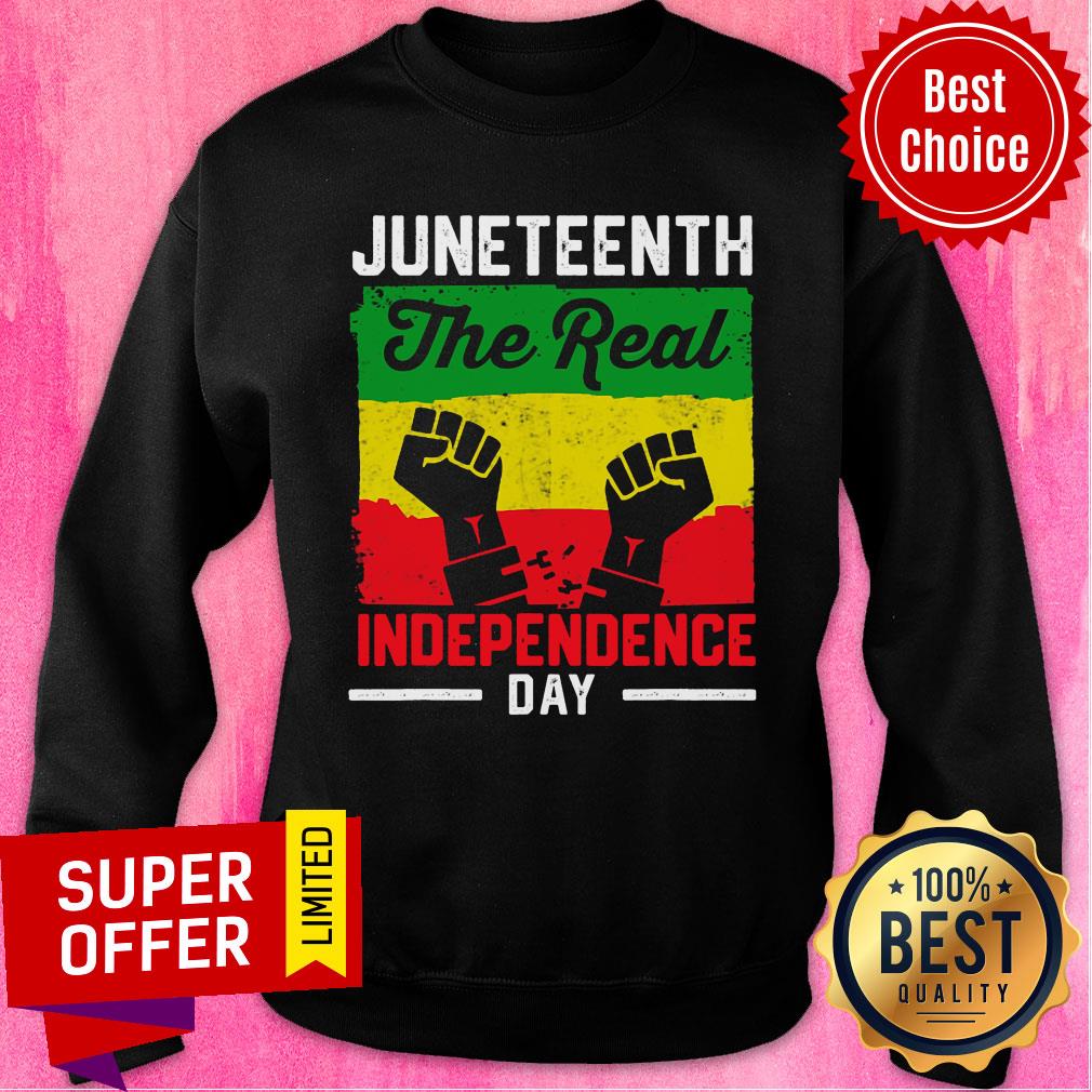 Juneteenth The Real Independence Day Shirt - Image 4