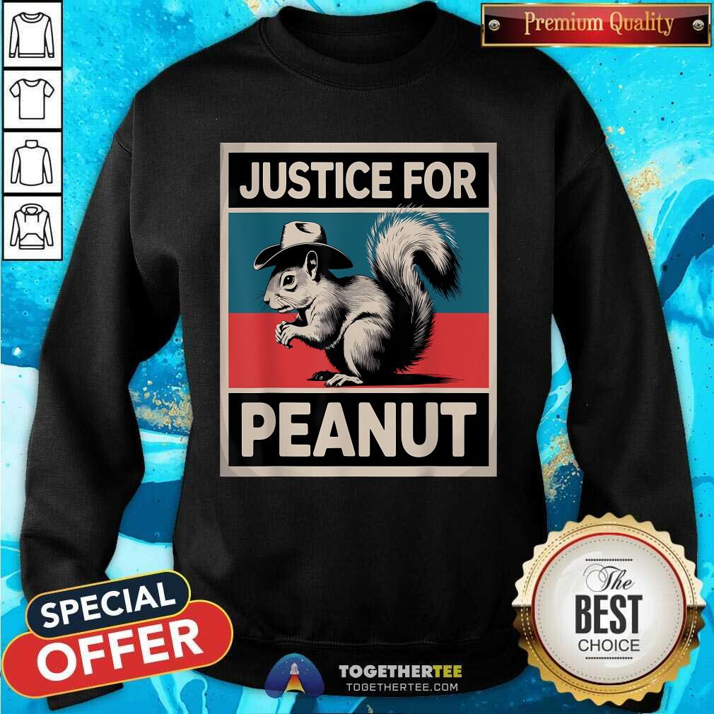 Funny Justice For Peanut The Squirrel T-Shirt - Image 5