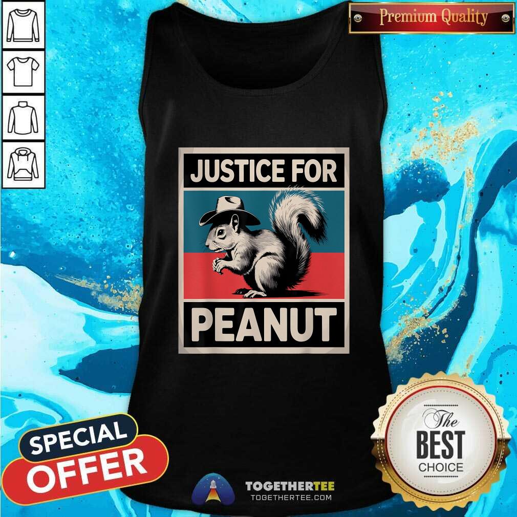 Funny Justice For Peanut The Squirrel T-Shirt - Image 3