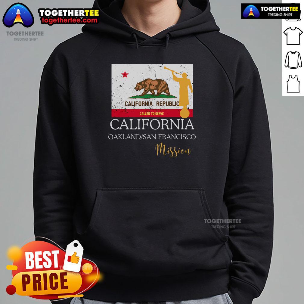Pretty California Oakland San Francisco Mormon Lds Mission T-Shirt - Image 2