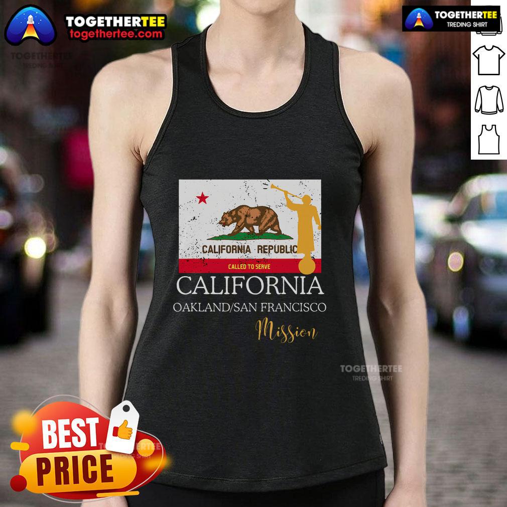 Pretty California Oakland San Francisco Mormon Lds Mission T-Shirt - Image 4