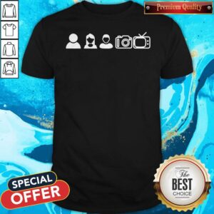 Funny Anti Trump Gift Person Woman Man Camera Tv Cognitive Test Vote Him Out Joe Biden For President Stable Genius Shirt Election Gift