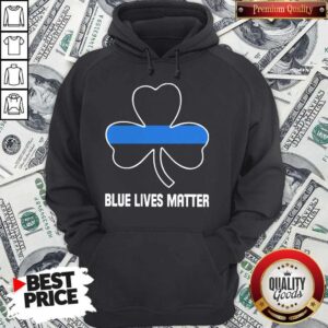 Alternative view of Official Blue Lives Matter Irish Shirt