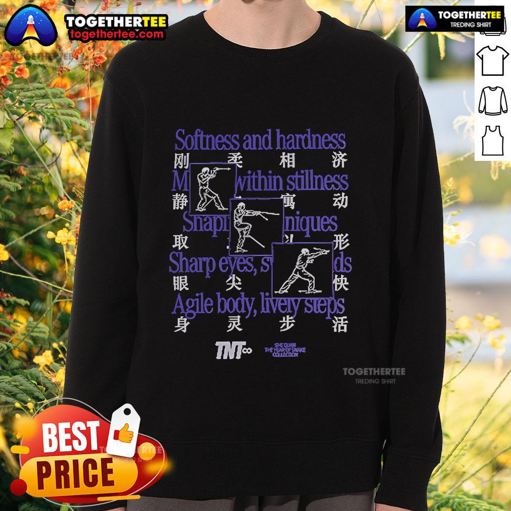 Official Softness And Hardness Within Stillness Agile Body Livery Steps T-Shirt - Image 5