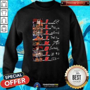 Alternative view of Grateful Illinois Member Signature Shirt