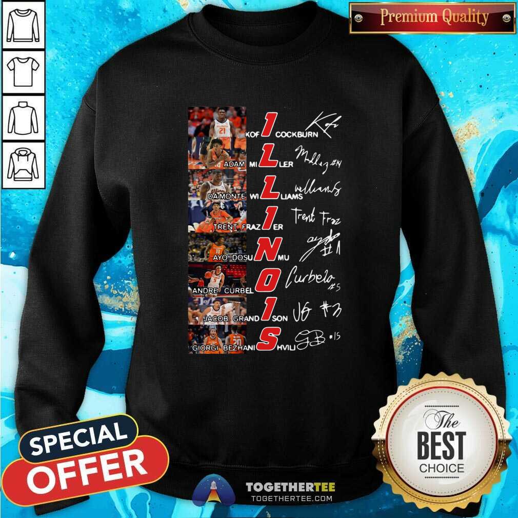 Grateful Illinois Member Signature Shirt - Image 2