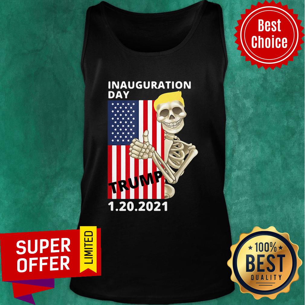 Skull Inauguration Day January 20 2021 Trump Pence Shirt - Image 4