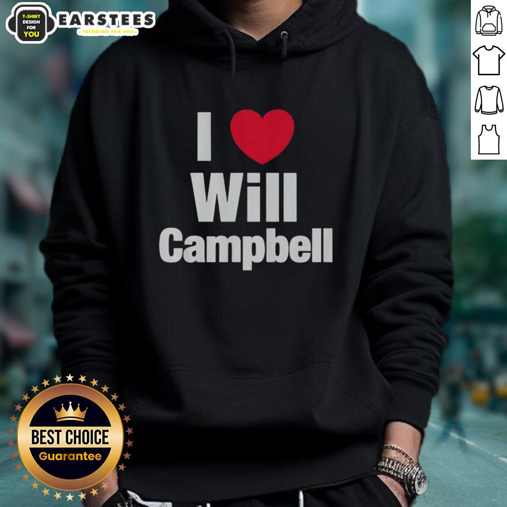 Happy I Love Will Campbell New England Patriots T-Shirt - Image 2