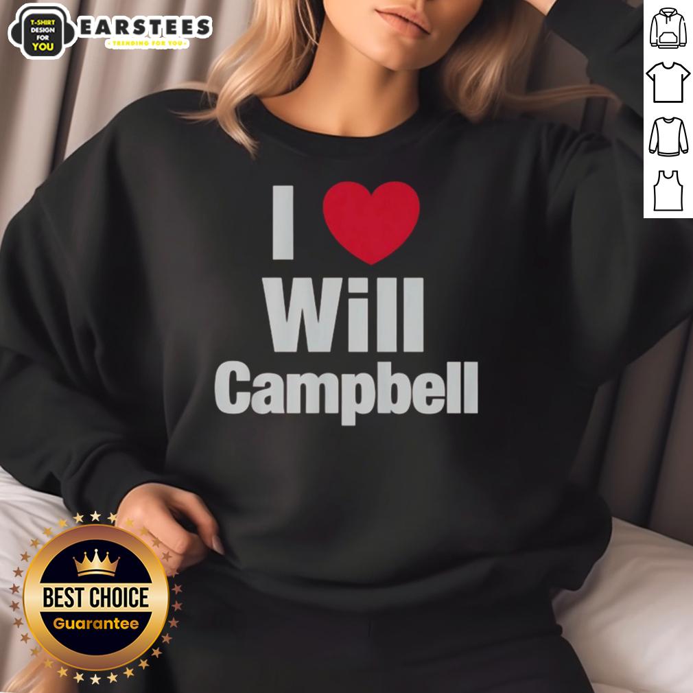 Happy I Love Will Campbell New England Patriots T-Shirt - Image 5