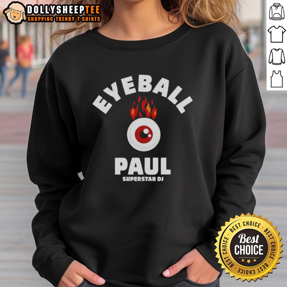 Official Eyeball Paul Superstar DJ T-Shirt - Image 5