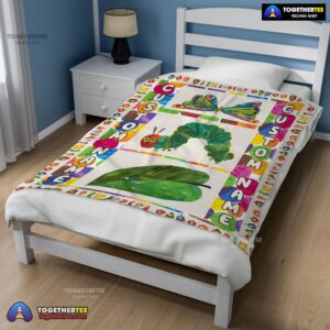Alternative view of Official The Very Hungry Caterpillar Blanket Fleece Customized Blanket