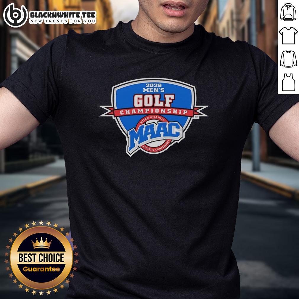 Top MAAC Men's Golf Championship 2026 Logo T-Shirt