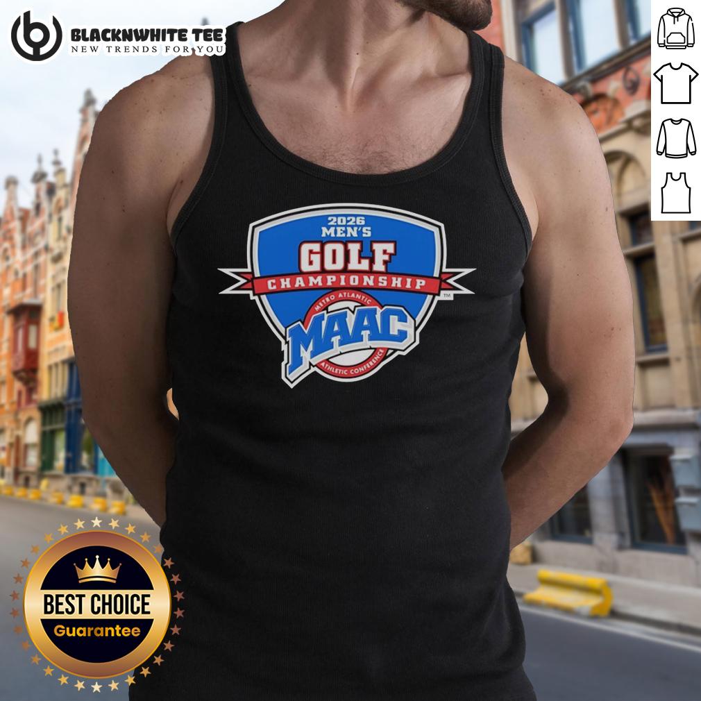 Top MAAC Men's Golf Championship 2026 Logo T-Shirt - Image 4
