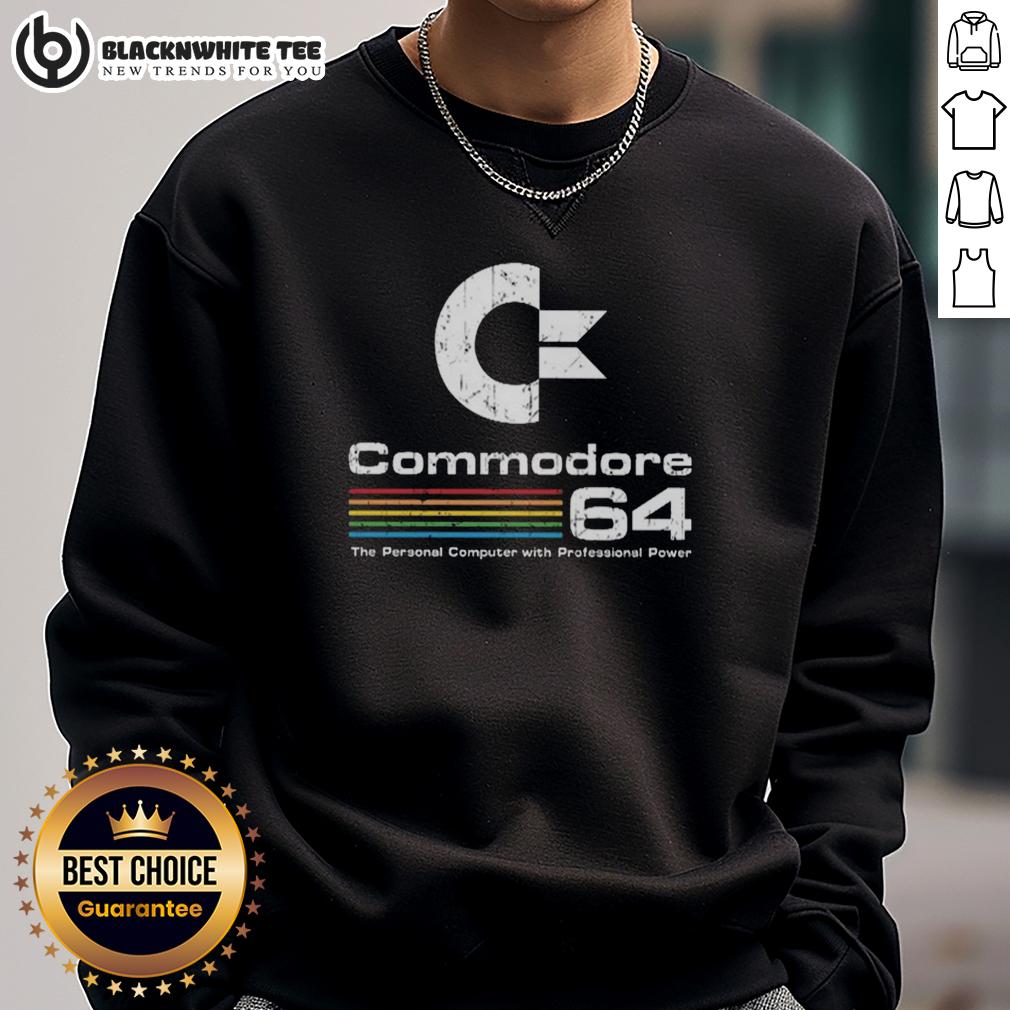 Nice Commodore 64 The Personal Computer With Professional Power T-Shirt - Image 5