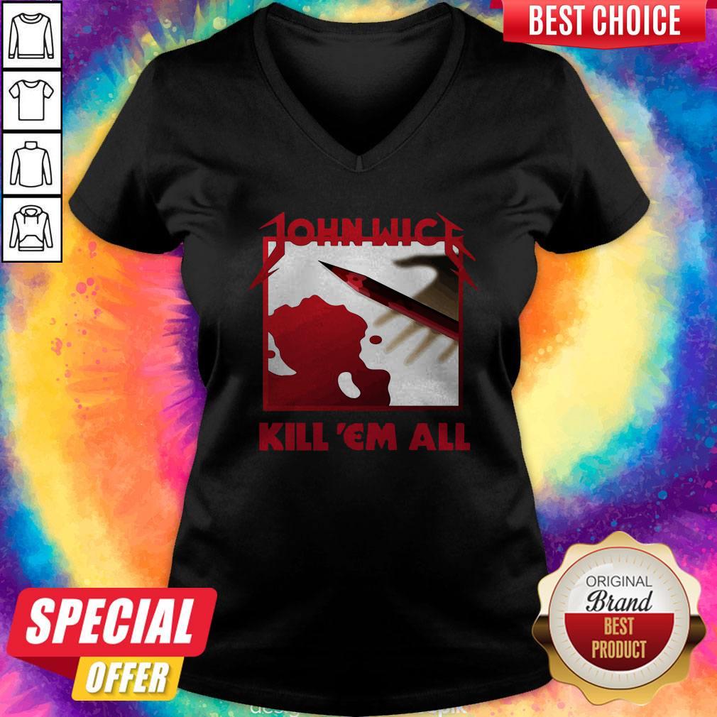 Funny John Wick Kill ’em All Shirt - Image 2