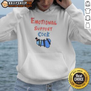 Alternative view of Awesome Emotional Support Cock T-Shirt