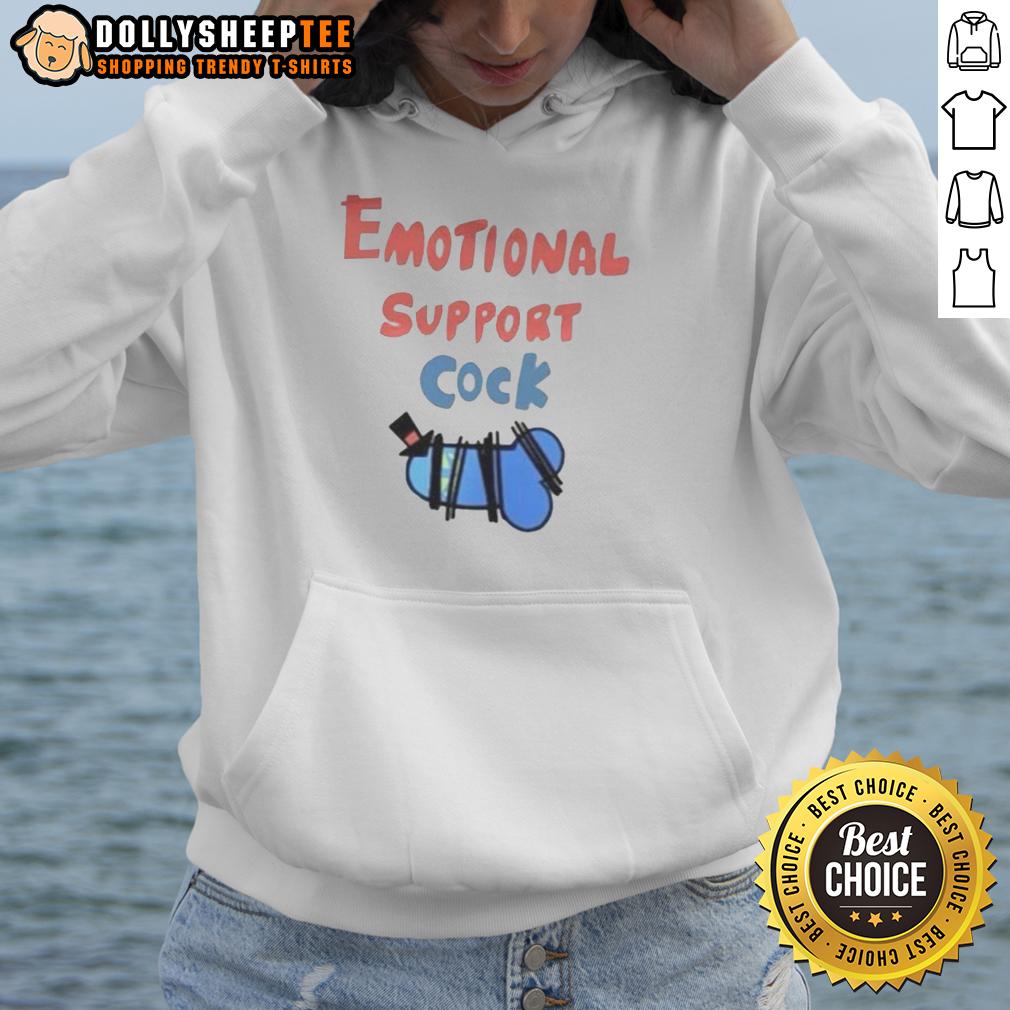 Awesome Emotional Support Cock T-Shirt - Image 2