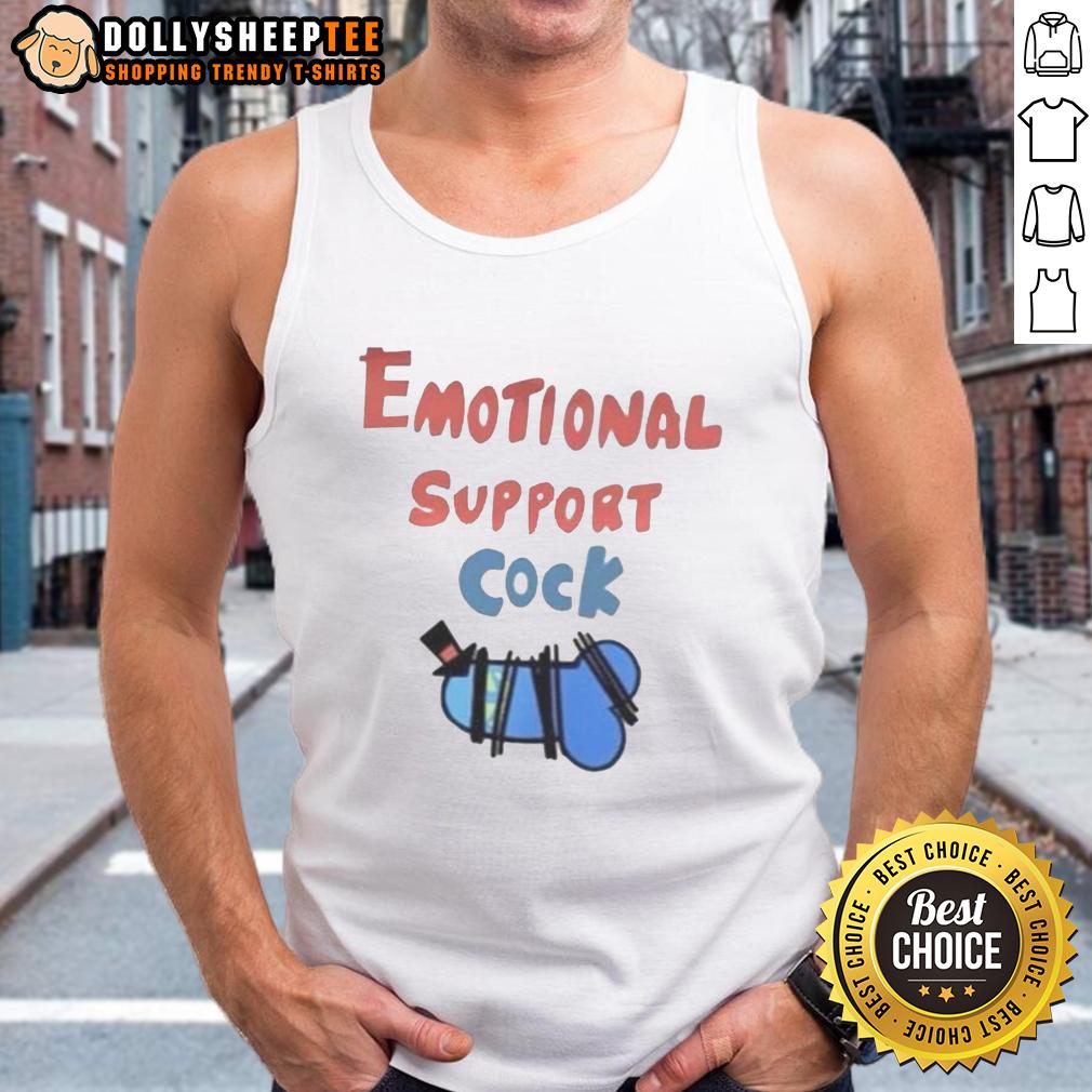 Awesome Emotional Support Cock T-Shirt - Image 4